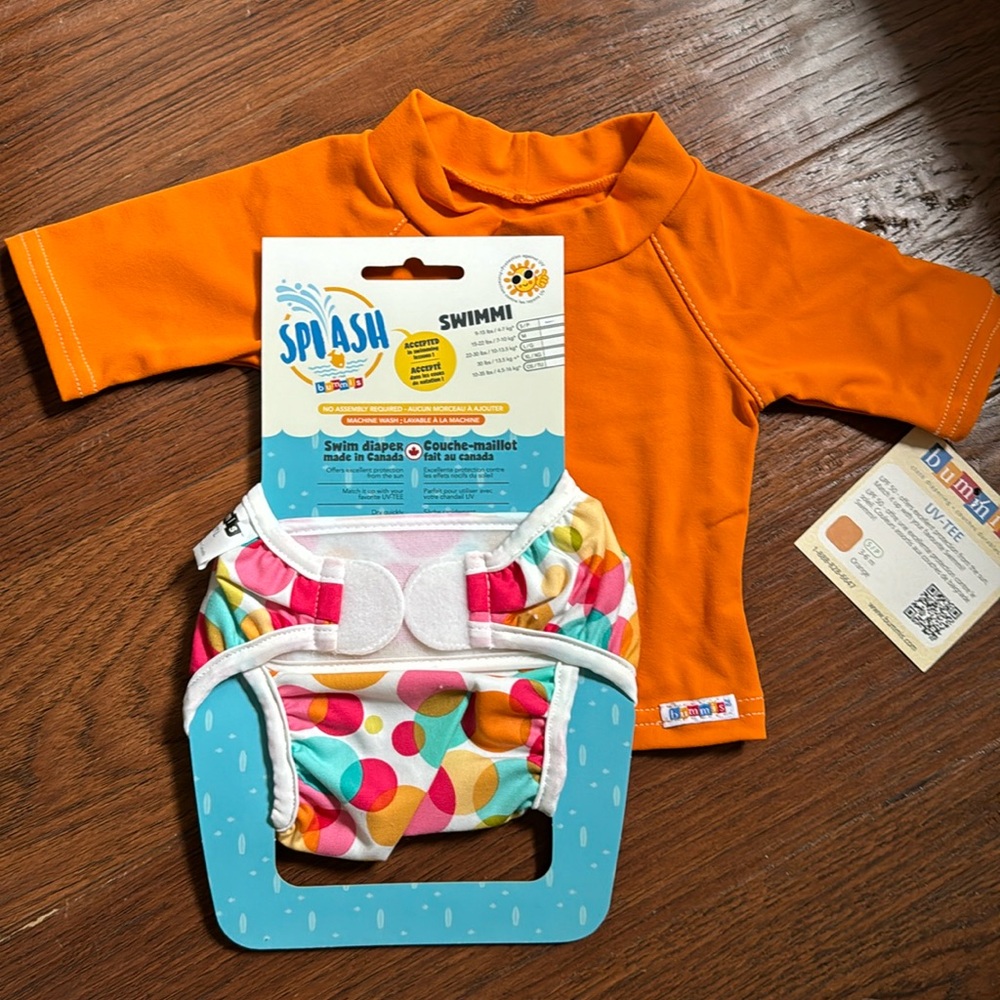 Bummis Swim Diaper and UV Tee